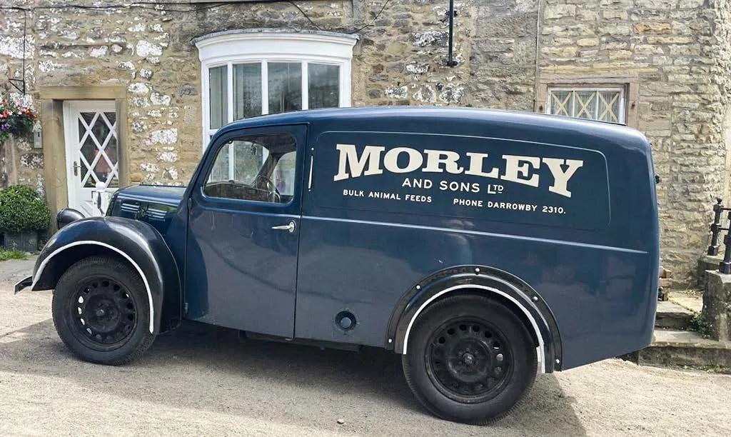 Shop fronts & vehicles — Darrowby — All Creatures Great and Small