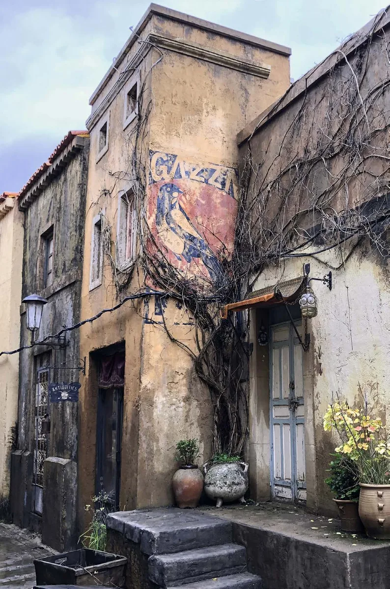 Murals — Cittàgazze — His Dark Materials S2
